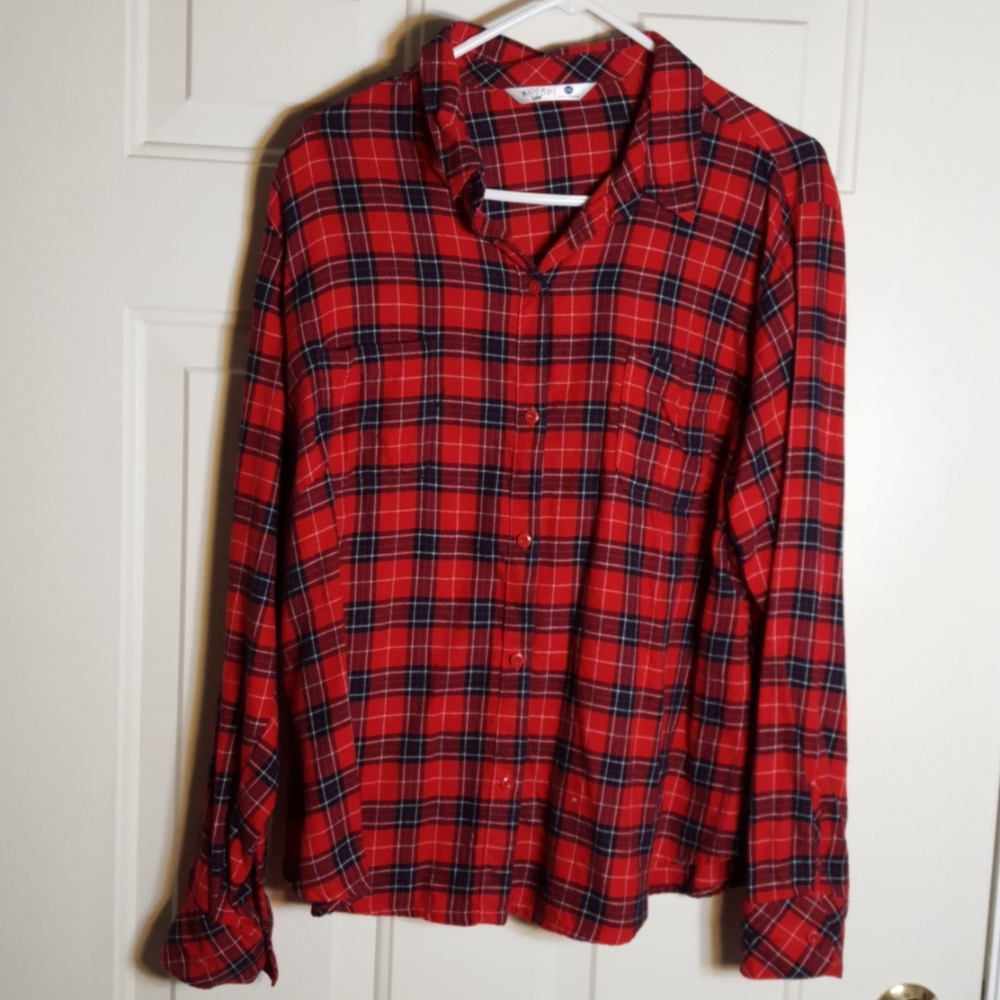 Riders by Lee button down top cotton